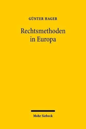 Cover image for Rechtsmethoden in Europa