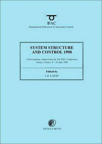 Cover image for System Structure and Control 1998 (2-Volume Set)