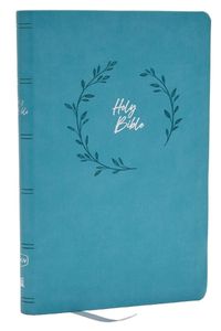 Cover image for NKJV Holy Bible, Value Ultra Thinline, Teal Leathersoft, Red Letter, Comfort Print