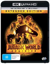 Cover image for Jurassic World - Dominion | Blu-ray + UHD