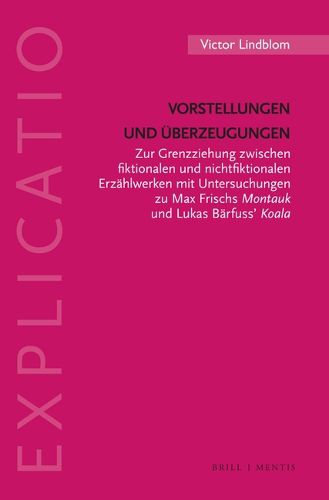 Cover image for Vorstellungen Und Uberzeugungen