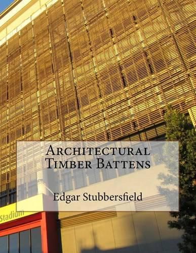 Cover image for Architectural Timber Battens