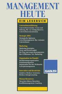 Cover image for Management heute: Ein Lesebuch