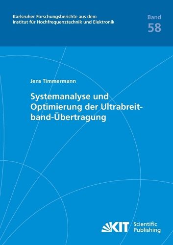 Cover image for Systemanalyse und Optimierung der Ultrabreitband-UEbertragung