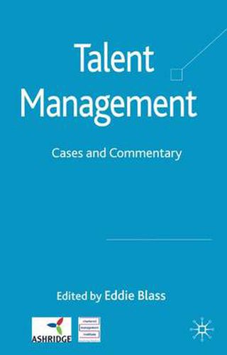 Cover image for Talent Management: Cases and Commentary