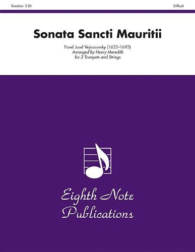 Cover image for Sonata Sancti Mauritii: Part(s)