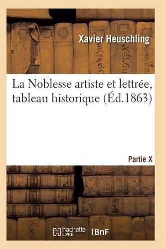 Cover image for La Noblesse Artiste Et Lettree