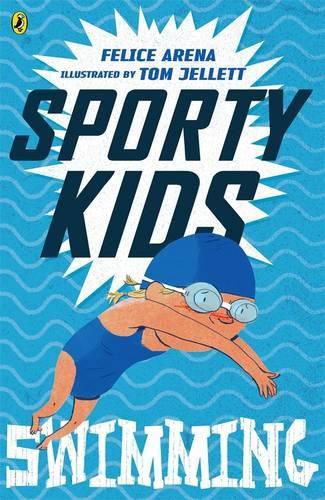 Cover image for Sporty Kids: Swimming!