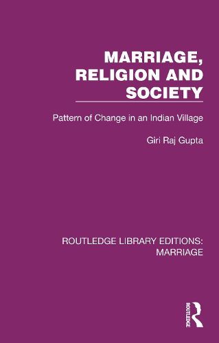 Cover image for Marriage, Religion and Society