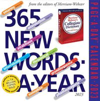 Cover image for 365 New Words-A-Year Page-A-Day Calendar 2023