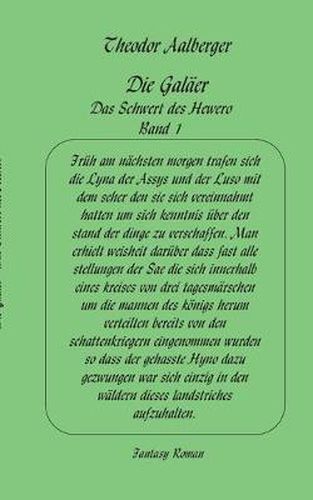 Cover image for Die Galaer - Das Schwert des Hewero: Band 1