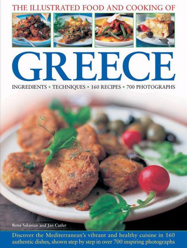 Cover image for Illustrated Food and Cooking of Greece