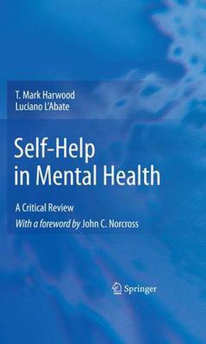 Cover image for Self-Help in Mental Health: A Critical Review