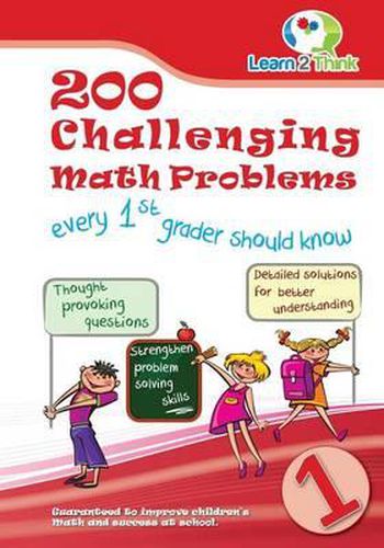 Cover image for 200 Challenging Math Problems every 1st grader should know