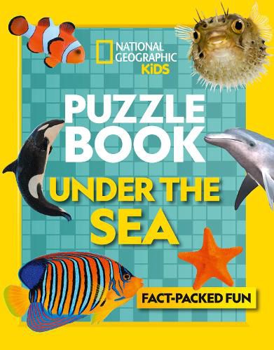 Cover image for Puzzle Book Under the Sea: Brain-Tickling Quizzes, Sudokus, Crosswords and Wordsearches