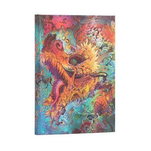 Cover image for Humming Dragon (Android Jones Collection) Midi Unlined Hardcover Journal