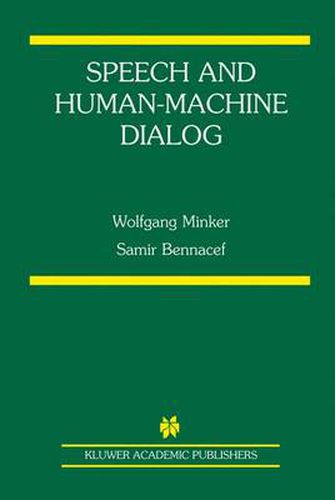 Cover image for Speech and Human-Machine Dialog