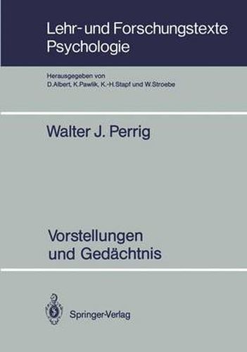 Cover image for Vorstellungen und Gedachtnis