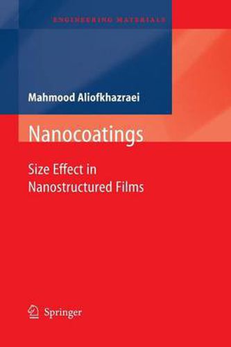 Cover image for Nanocoatings: Size Effect in Nanostructured Films