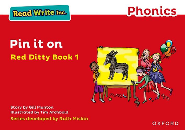 Cover image for Read Write Inc. Phonics: Red Ditty Book 1 Pin It On