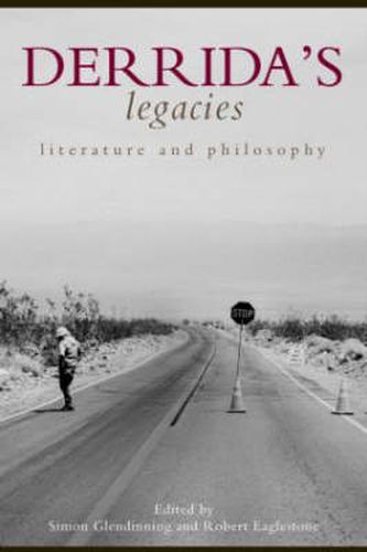 Cover image for Derrida's Legacies: Literature and Philosophy