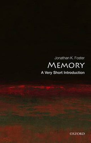Cover image for Memory: A Very Short Introduction