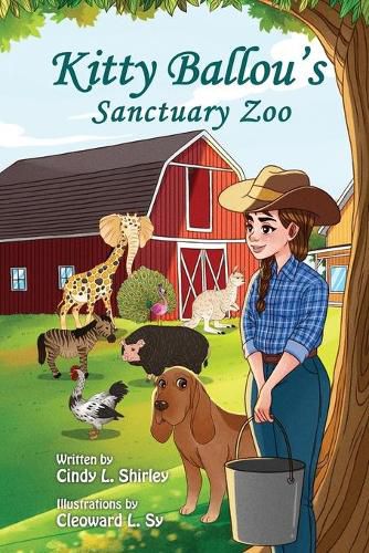 Cover image for Kitty Ballou's Sanctuary Zoo: Color illustration edition