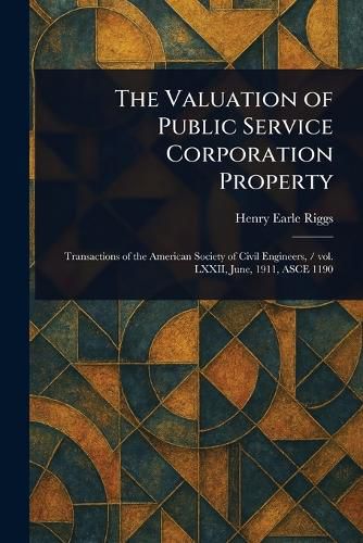 Cover image for The Valuation of Public Service Corporation Property
