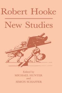 Cover image for Robert Hooke: New Studies