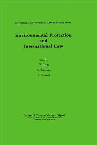 Cover image for Environmental Protection and International Law