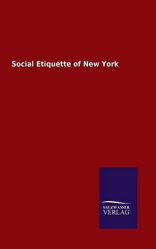 Cover image for Social Etiquette of New York