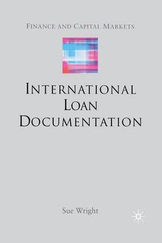 Cover image for International Loan Documentation