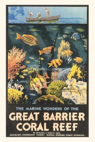 Cover image for Vintage Journal Great Barrier Coral Reef