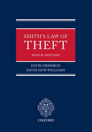 Cover image for Smith's Law of Theft