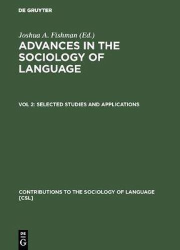 Cover image for Selected Studies and Applications
