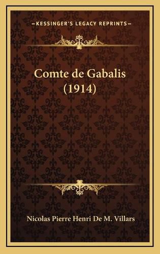 Cover image for Comte de Gabalis (1914)