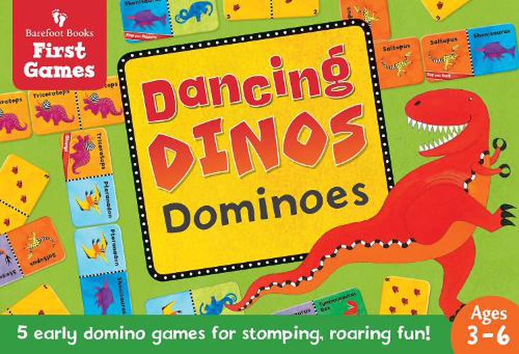 Cover image for Dancing Dinos Dominoes