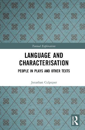 Cover image for Language and Characterisation: People in Plays and Other Texts