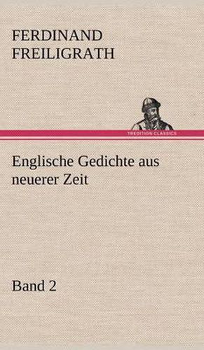 Cover image for Englische Gedichte Aus Neuerer Zeit 2