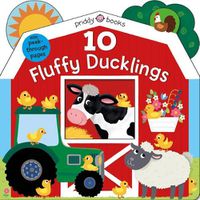 Cover image for Tiny Tots Peep-Through: 10 Fluffy Ducklings