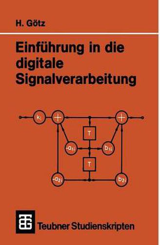 Cover image for Einfuhrung in Die Digitale Signalverarbeitung