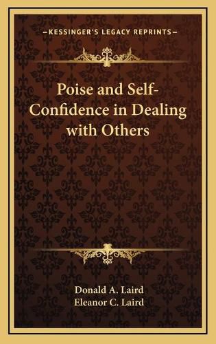 Cover image for Poise and Self-Confidence in Dealing with Others