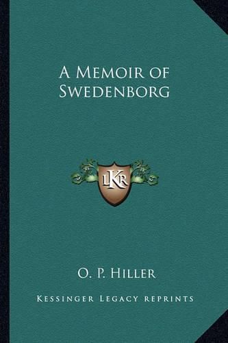 Cover image for A Memoir of Swedenborg