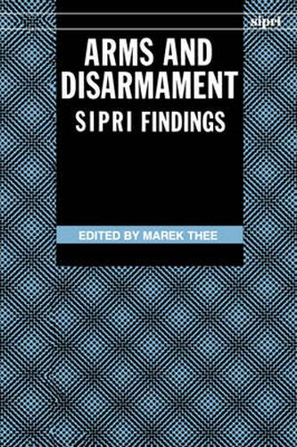 Cover image for Arms and Disarmament: S.I.P.R.I.Findings