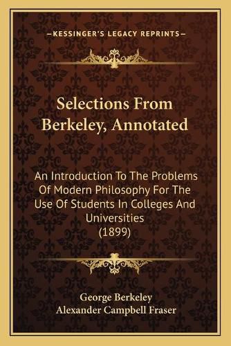 Cover image for Selections From Berkeley, Annotated