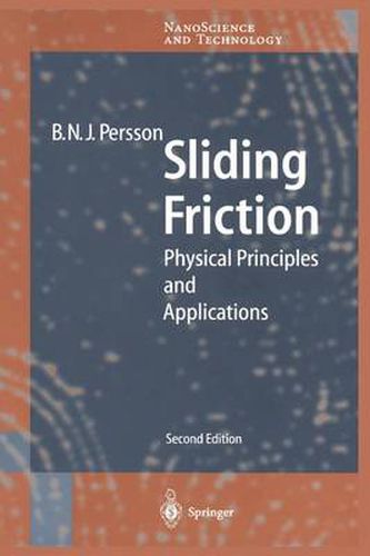 Cover image for Sliding Friction: Physical Principles and Applications