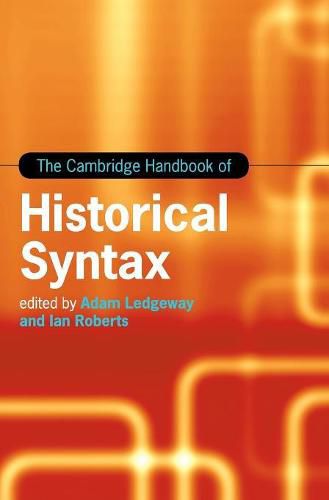 Cover image for The Cambridge Handbook of Historical Syntax