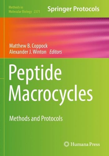 Cover image for Peptide Macrocycles: Methods and Protocols
