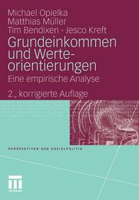 Cover image for Grundeinkommen Und Werteorientierungen: Eine Empirische Analyse