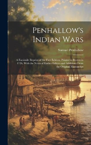 Cover image for Penhallow's Indian Wars; a Facsimile Reprint of the First Edition, Printed in Boston in 1726, With the Notes of Earlier Editors and Additions From the Original Manuscript